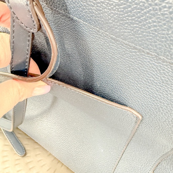 Michael Kors Blue Backpack Sleek Design Medium Size - Picture 4 of 6